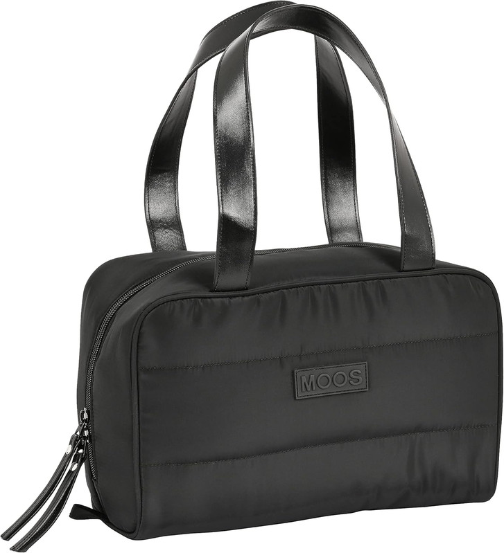 NECESER RECTANGULAR MOOS CAPSULA ACOLCHADO "NEGRO"
