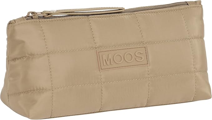 NECESER CUADRADO MOOS CAPSULA ACOLCHADO "CAMEL"