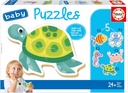 BABY PUZZLE ANIMALES ACUÁTIC  EDUCA 19951