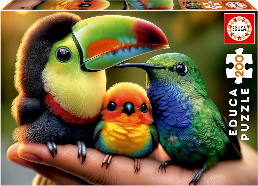 PUZZLE 200 PAJARITOS BEBÉS FSC(R) EDUCA 20497