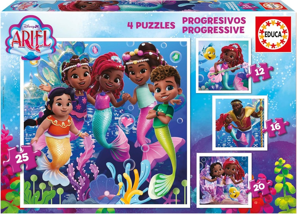 PUZZLE PROGRESIVOS ARIEL FSC(R)  EDUCA 20342