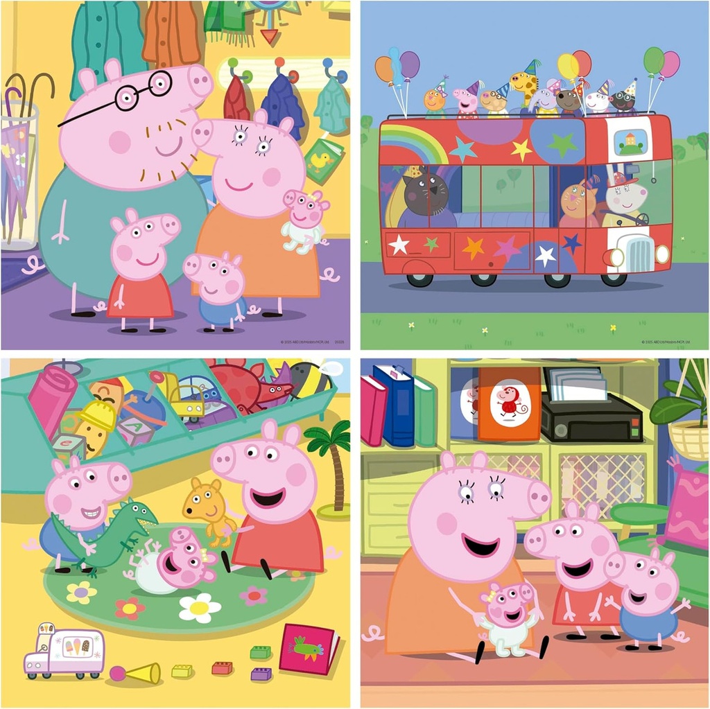 PUZZLE MALETA PROG.PEPPA VERDE FSC( EDUCA 20328