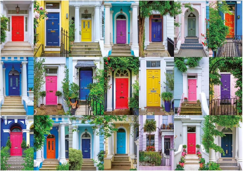 PUZZLE 1000 PUERTAS NOTTING HILL FS EDUCA 20177