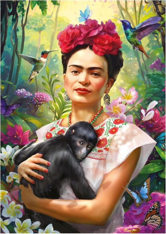 PUZZLE 1000 FRIDA KAHLO JARDÍN FSC( EDUCA 20176