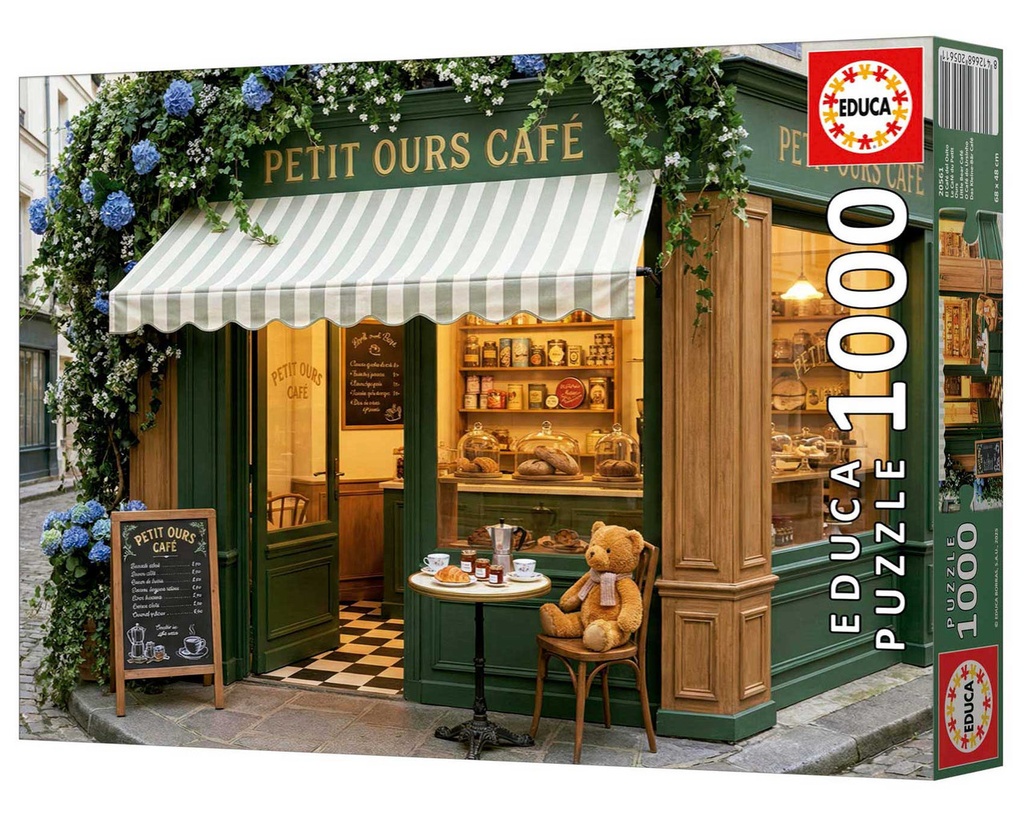 PUZZLE 1000 EL CAFÉ DEL OSITO FSC(R EDUCA 20561