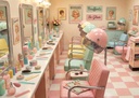 PUZZLE 1000 RETRO GLAM SALON FSC EDUCA 20562