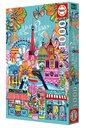 PUZZLE 1000 PARIS BY CAR PINTOS FSC EDUCA 20559