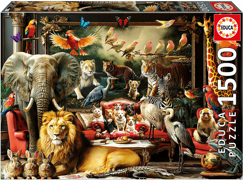 PUZZLE 1500 LA MANSIÓN ANIMAL FSC(R EDUCA 20245