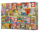 PUZZLE 1500 THE KITSCHY FUNBOOK NOO EDUCA 20568