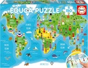 PUZZLE 150 NIÑAS DEL MUNDO GEOPUZ F  EDUCA 20477