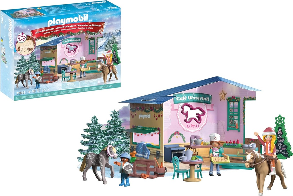 Calendario de Adviento: pastelería navideña PLAYMOBIL 71952
