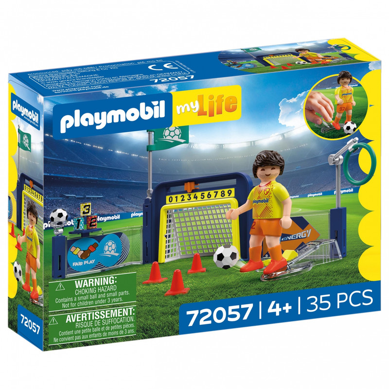 Centro de entrenamiento de fútbol PLAYMOBIL 72057