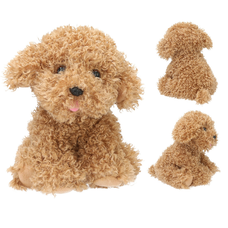 TM perro de peluche Holly marrón claro 13863