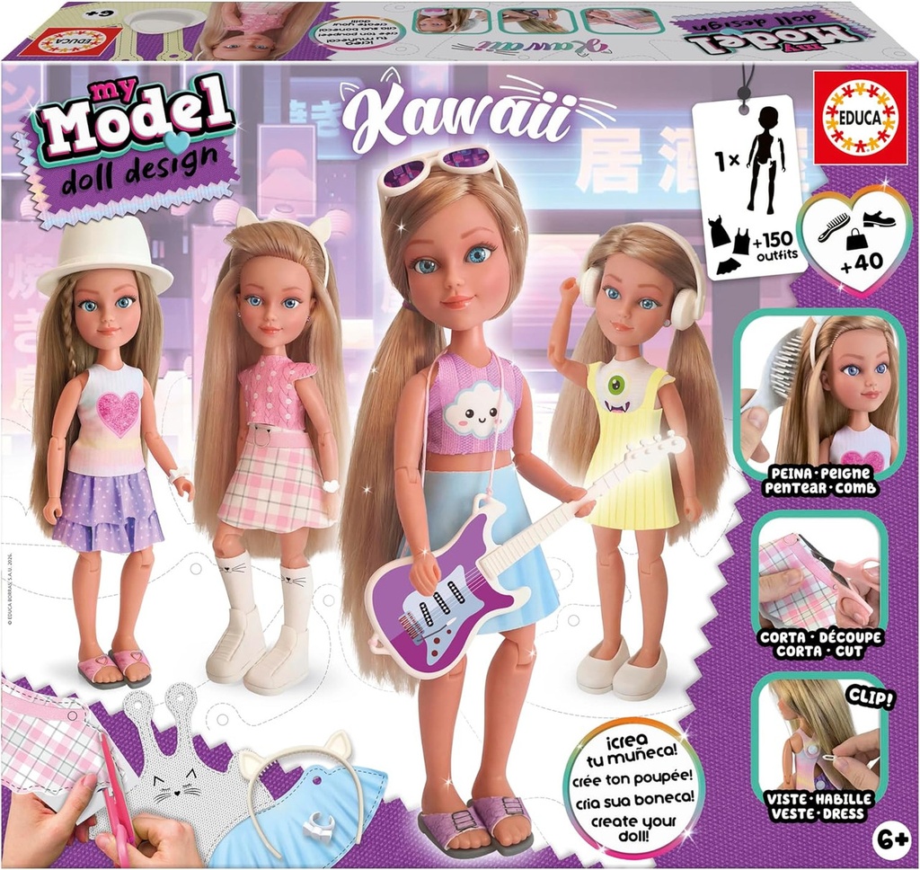 MY MODEL DOLL KAWAII FSC EDUCA 20651