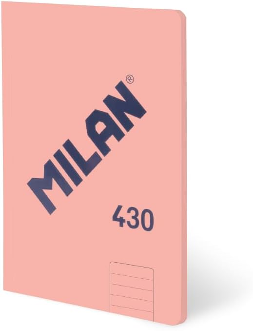 libretas A5 encoladas, papel a líneas ROSA(7 mm), 48 hojas de 95 gr/m², colección 430 since 1918