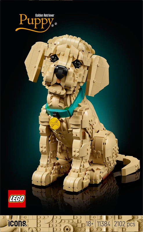 Cachorro de Golden Retriever LEGO  11384