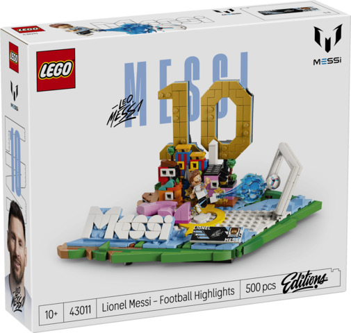 Lionel Messi: Fenómenos del Fútbol LEGO 43011