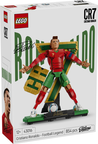 Cristiano Ronaldo: Leyenda del Fútbol LEGO 43016