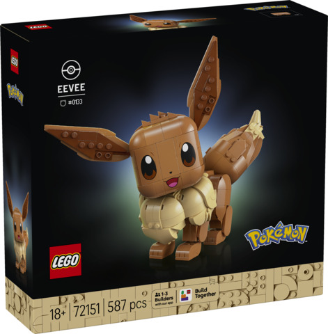 POKEMON Eevee LEGO 72151