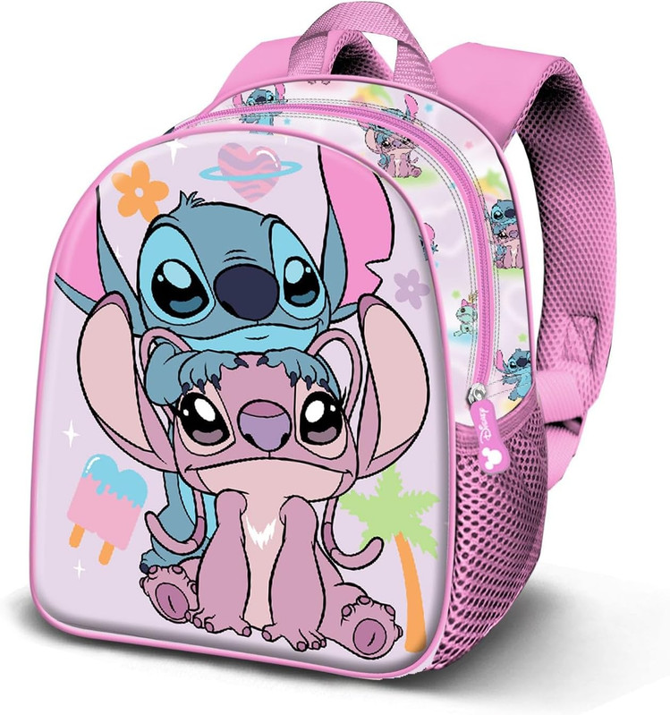 LILO Y STITCH Mochila 3D Elite Coup KARACTERMANIA 9625 25x30x3cm