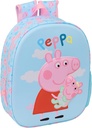 MOCHILA 3D PEPPA PIG SAFTA 622604890 27x33x3cm