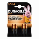 Blister 4 pilas duracell power boost AAA