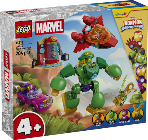 Loki vs. Equipo Iron Man LEGO 11211