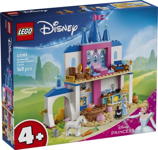 Castillo de Cenicienta y sus Amigos Animales LEGO 43283
