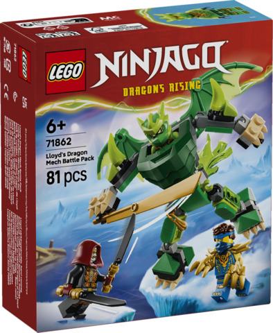 Pack de Combate: Meca Dragón de Lloyd LEGO 71862