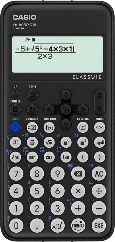 CALCULADORA CASIO CIENTIFICA FX-82SPCW CLASSWIZ 300 FUNCIONES