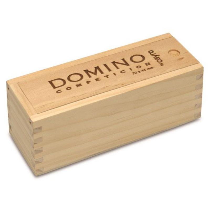 DOMINÓ COMPETICION CAJA MADERA CAYRO 250 JUEGOS DE MESA