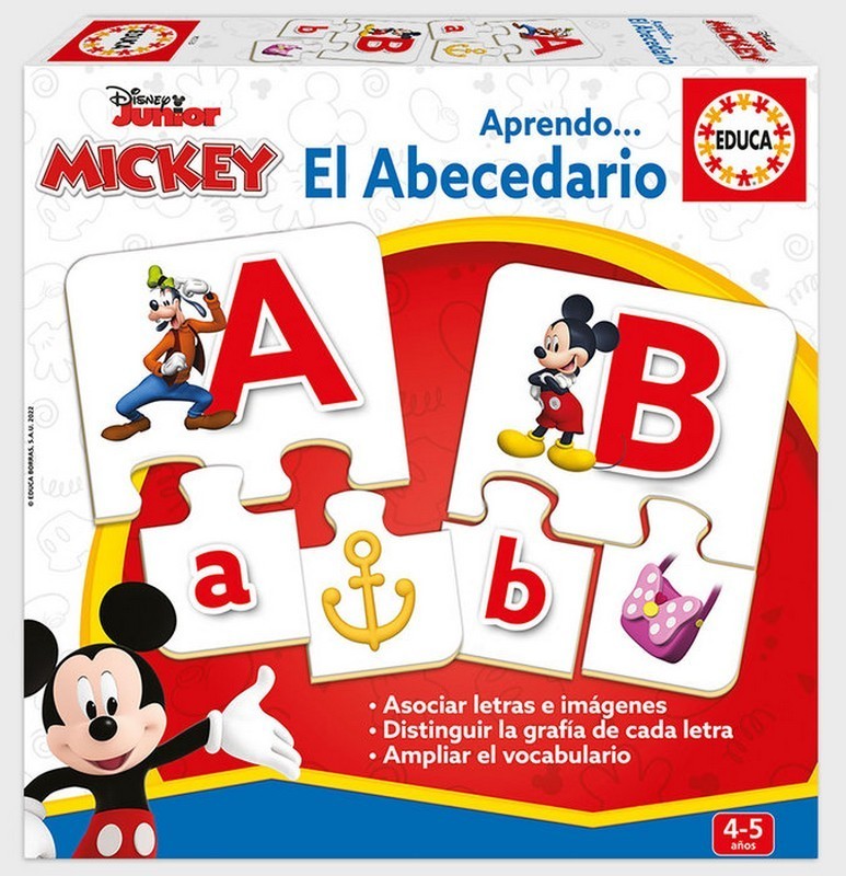 EL ABECEDARIO MICKEY AND FRIENDS EDUCA 19328