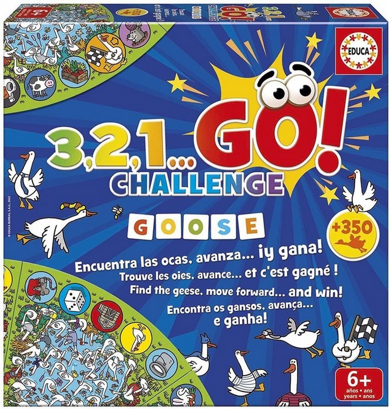 JUEGO 3,2,1 GO CHALLENGE GOOSE