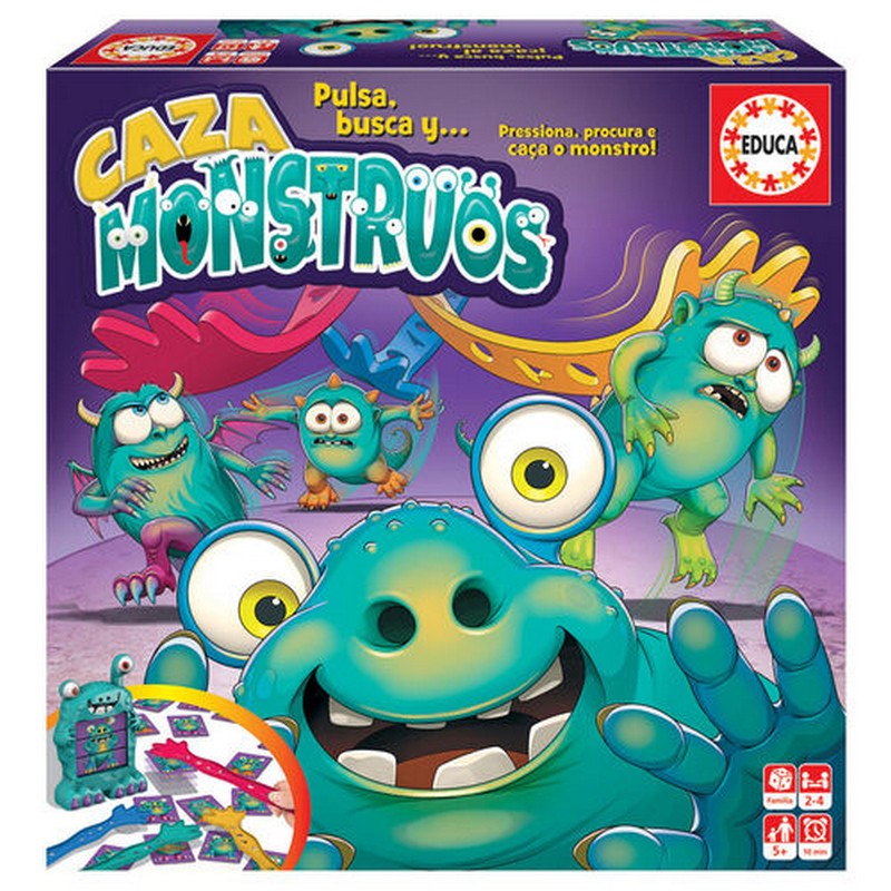 JUEGO CAZA MONSTRUOS EDUCA 18861