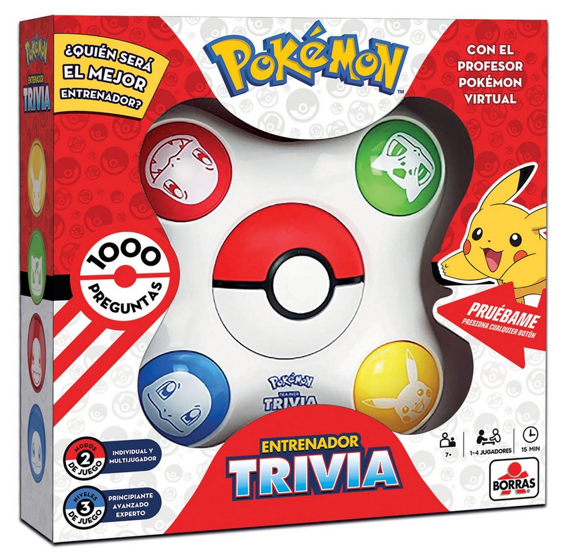 JUEGO POKEMON JUEGO TRIVIA EDUCA 19441+A471