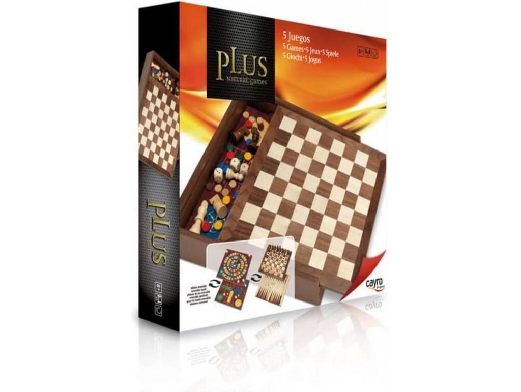 5 JUEGOS PLUS CAY1615 JUEGOS DE MESA