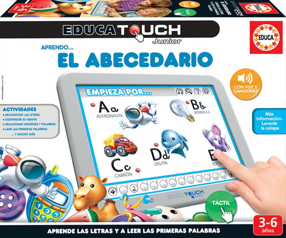 JUEGO TOUCH JUNIOR APRENDO... EL ABECEDARIO EDUCA 15435