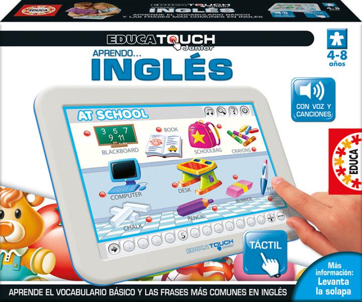 JUEGO TOUCH JUNIOR APRENDO... INGLES EDUCA 15438