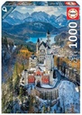 PUZZLE 1000 CASTILLO DE NEUSCHWANSTEIN DESDE EL AIRE EDUCA 19261