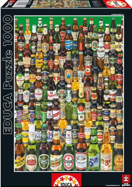PUZZLE 1000 CERVEZAS EDUCA 12736