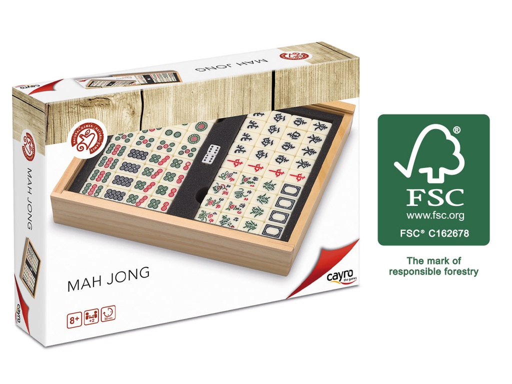 MAH JONG MADERA (MADERA FSC) CAYRO 682