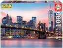 PUZZLE 1000 PUENTE DE BROOKLYN 'NEON' EDUCA 19269