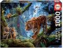 PUZZLE 1000 TIGRES EN EL ARB EDUCA 17662