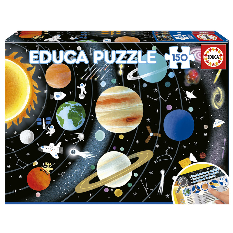 PUZZLE 150 SISTEMA SOLAR FSC(R) EDUCA 19584