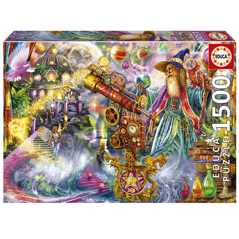 PUZZLE 1500 HECHIZO DE MAGO FSC(R)EDUCA 19616