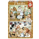 PUZZLE 2x48 CUENTOS DEL BOSQUE FSC(  EDUCA 19687  EDUCA 19687
