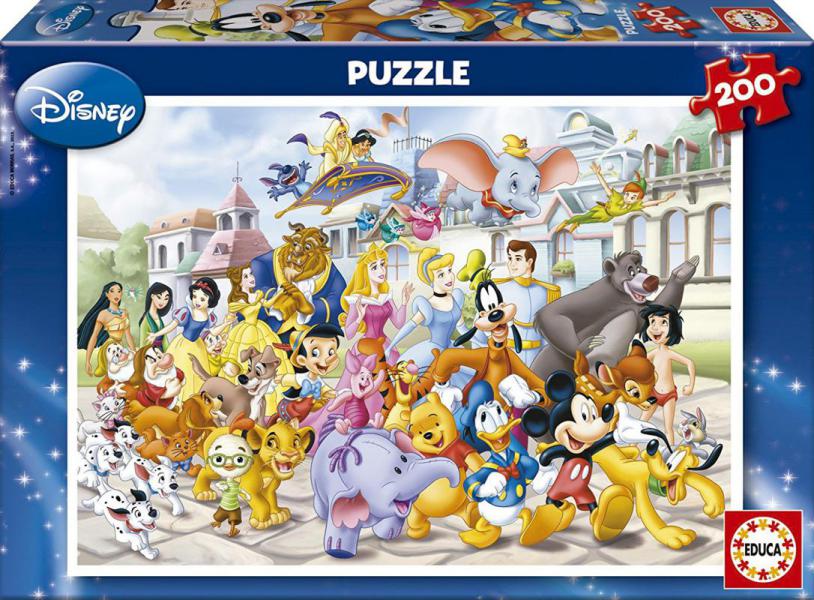 PUZZLE 200 CABALGATA DESFILE DISNEY   EDUCA 13289