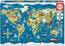 PUZZLE 200 MAPAMUNDI EDUCA 19292