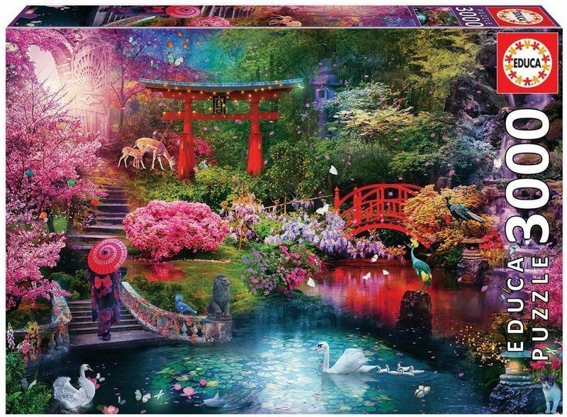 PUZZLE 3000 JARDÍN JAPONÉS EDUCA 19282
