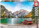 PUZZLE 3000 LAGO BRAIES EN OTOÑO F